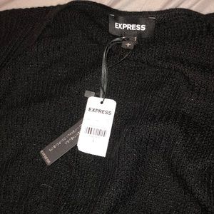 Knitted open front Express top